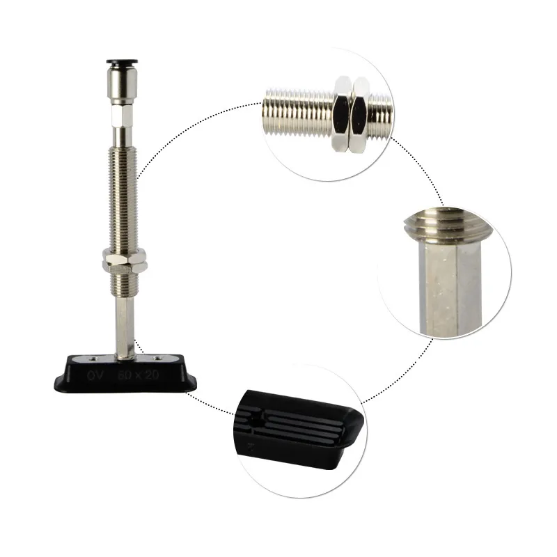 Long strip suction nozzle oval vacuum suction cup manipulator accessories pneumatic SMC hardware M10 adaptation ov50x20