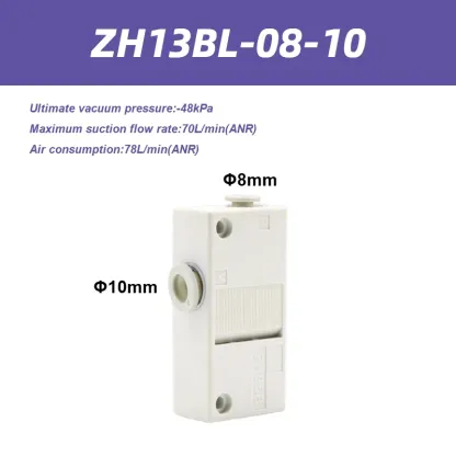 ZH Series Vacuum Ejector Box Type One-touch ZH05BS-06-06-06 ZH07BL-06-06-06 Screw-in ZH05BS-01-01-01 ZH13BS-01-02-02-BOLTTE
