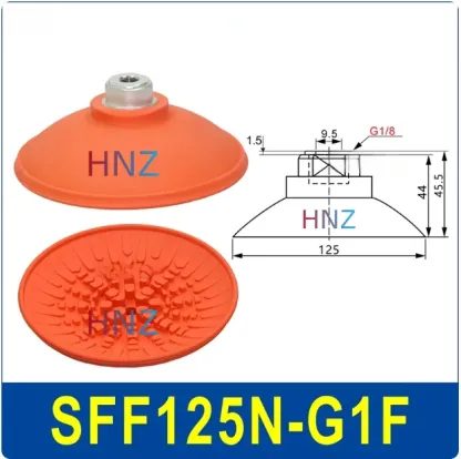 Vacuum suction cup anti-skid flat oil-resistant heavy-duty manipulator accessories SFF30/40/50NG/60/80/100/125N-BOLTTE