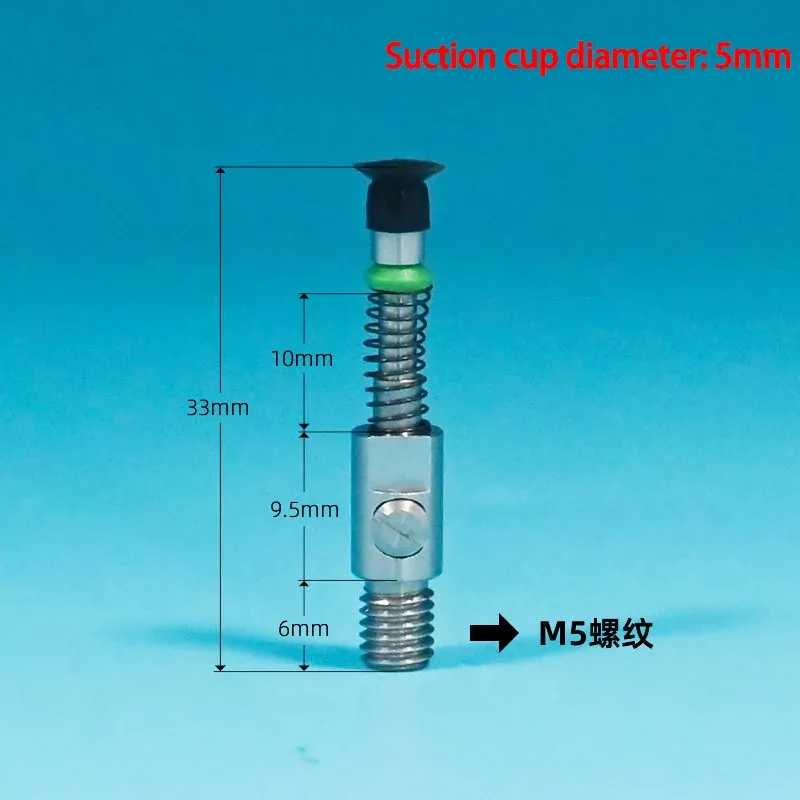 turtledove Nozzle Holder Base SMT Pick and Place Machine Vacuum sucker Pneumatic Robot Arm Automation Equipment 1mm 2mm-BOLTTE