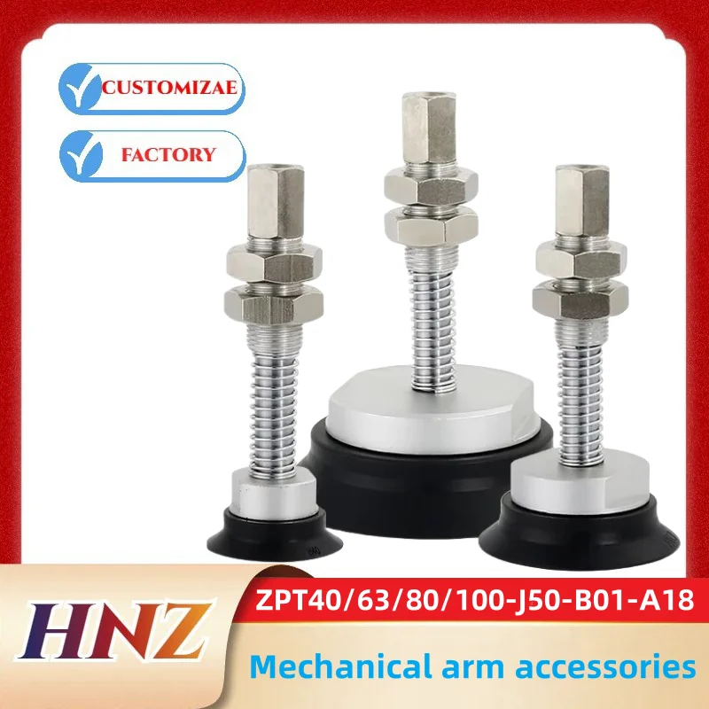 Heavy-Duty Vacuum Sucker Hardware Manipulator Support ZPT40/63/80/100-J50-B01-A18 for Industrial Use-BOLTTE