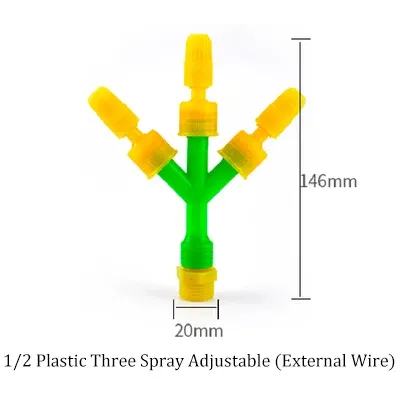 Wholesale Atomizing Sprinkler Head Sprayer High Pressure Copper Nozzle Pack of 10