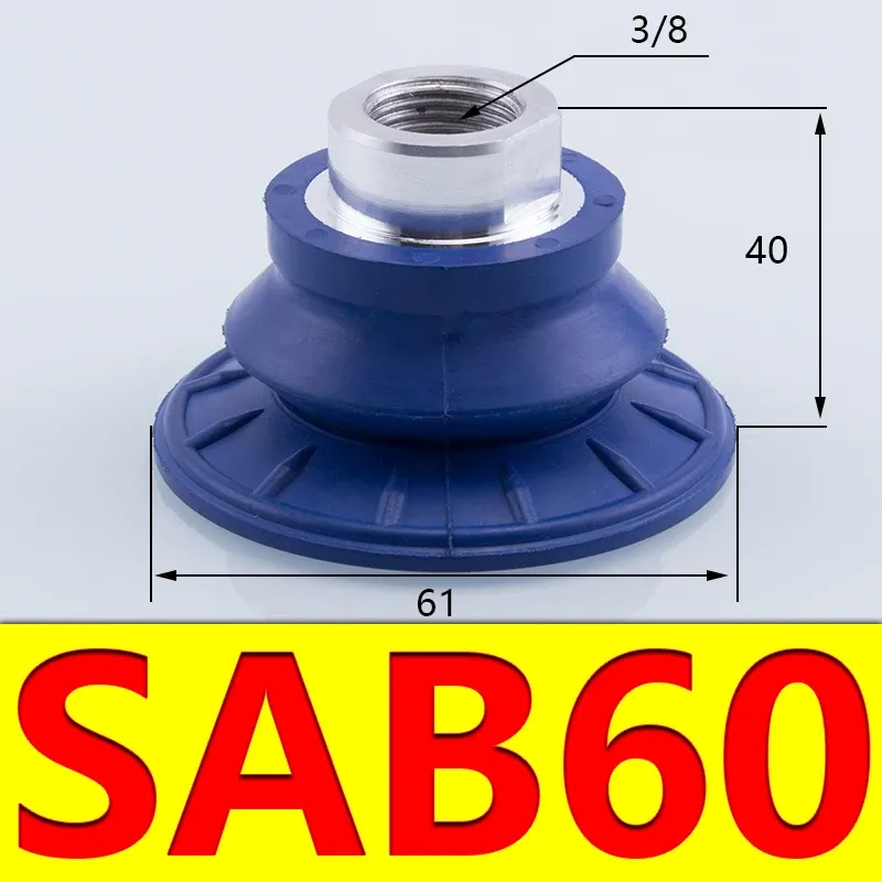 Corrugated Suction Cup Strong Suction Nozzle Robot Accessories Vacuum Suction Cup Joint Set SAB-BOLTTE