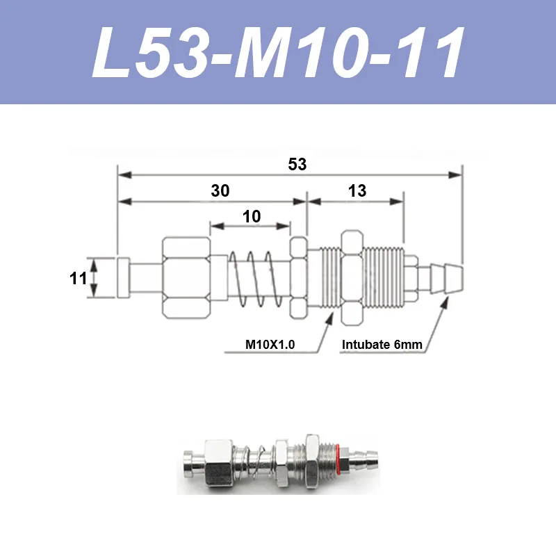 Vacuum suction cup base Big head 11mm hardware manipulator fixture accessories pneumatic support tail air inlet-BOLTTE