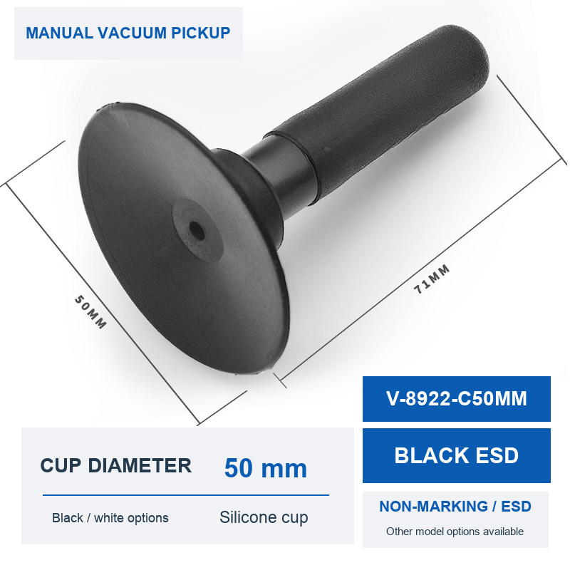 V-8922-C50MM Black ESD
