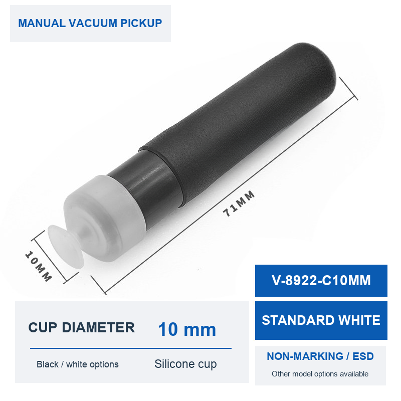 V-8922-C10MM Standard White product photo and dimensions