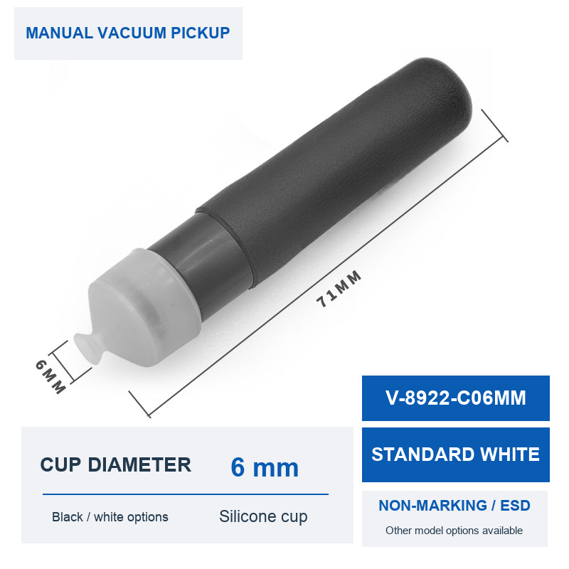 V-8922-C06MM Standard White product photo and dimensions