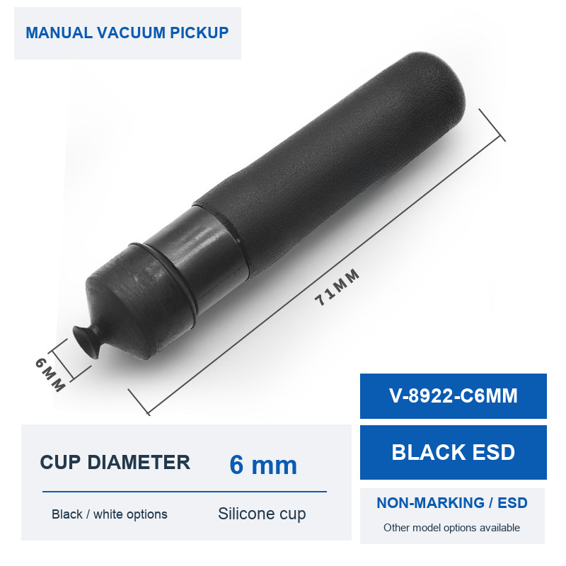 V-8922-C6MM Black ESD