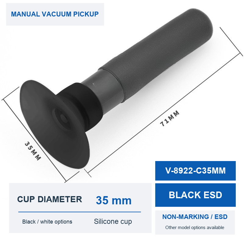 V-8922-C35MM Black ESD