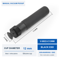 V-8922-C12MM Black ESD