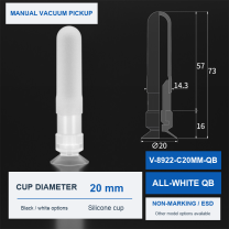 V-8922-C20MM-QB All-White QB