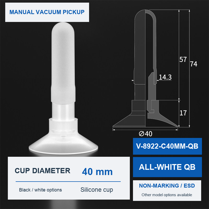 V-8922-C40MM-QB All-White QB