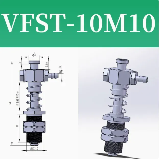 CRG Aluminum Suction Fittings VFS/VFM Size Head Suction Cup Holder STAR Suction Cup Holder, Manipulator Accessories-BOLTTE