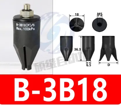 Flexible Gripping Fingers - Adaptive Multi-Point Contact for Irregular & Delicate Objects