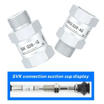 Vacuum logic valve SVKG safety valve check valve SVK-G1/8xG1/4/G3/8xG1/2-IG-AG suction cup-BOLTTE