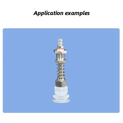 Vacuum suction cup base Big head 11mm hardware manipulator fixture accessories pneumatic support tail air inlet-BOLTTE