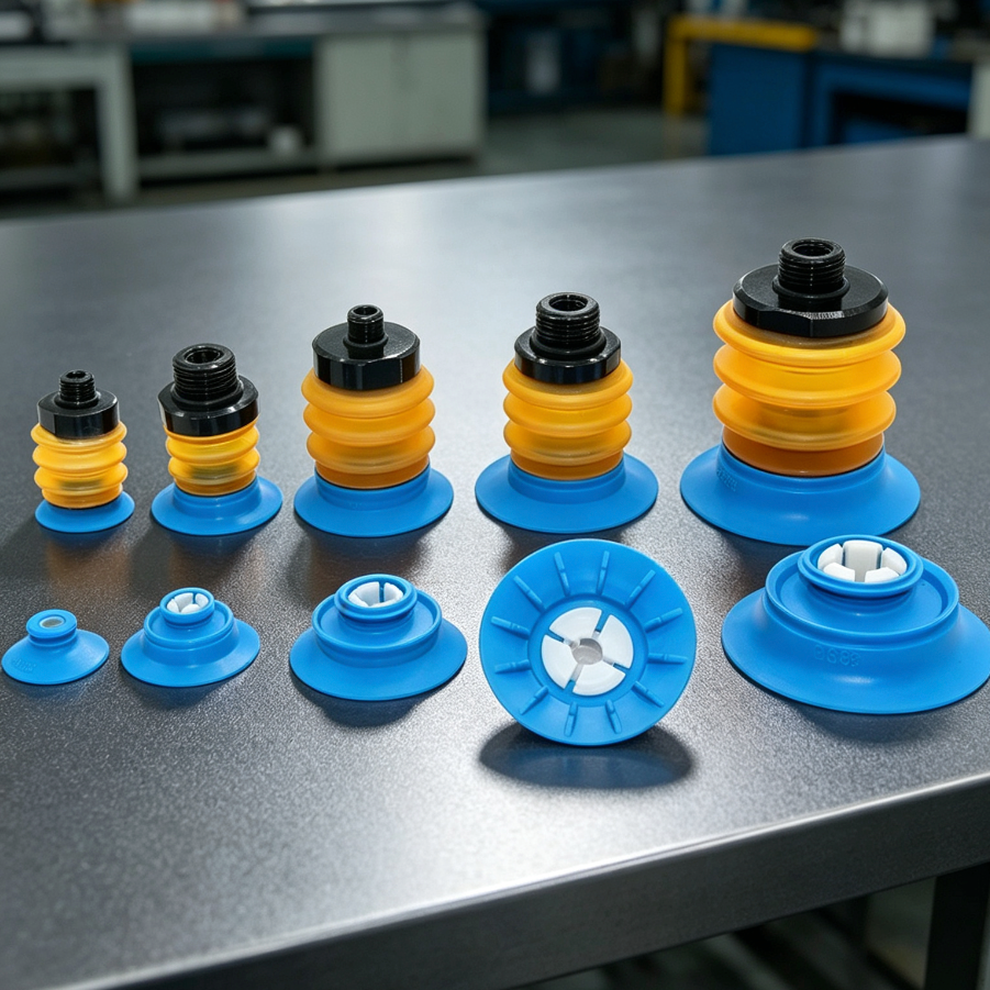 BG Series Soft Bag Vacuum Suction Cups & Fittings