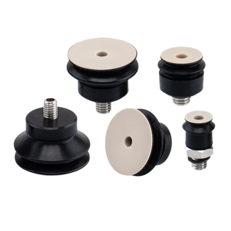 CONVUM Type Non marking vacuum suction cup with connector CORE Series CORE-06S-PE CORE-06S-PE-A5 CORE-08S-PE CORE-15N-PE-A5