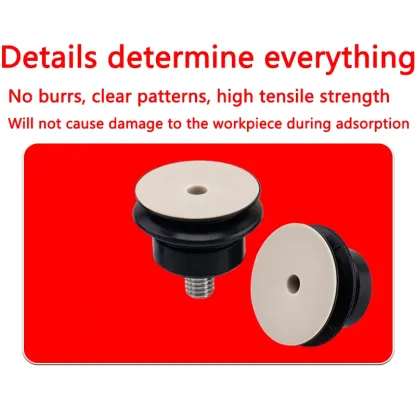 CONVUM Type Non marking vacuum suction cup with connector CORE Series CORE-06S-PE CORE-06S-PE-A5 CORE-08S-PE CORE-15N-PE-A5