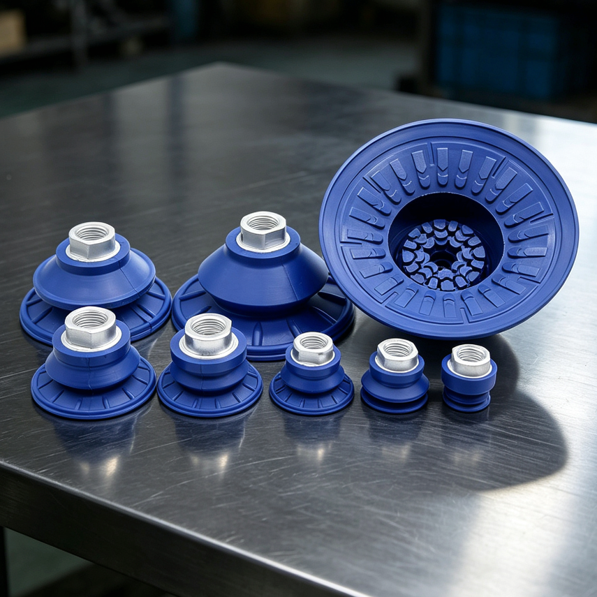 SAB Series NBR Double-Layer Vacuum Suction Cups and Fittings