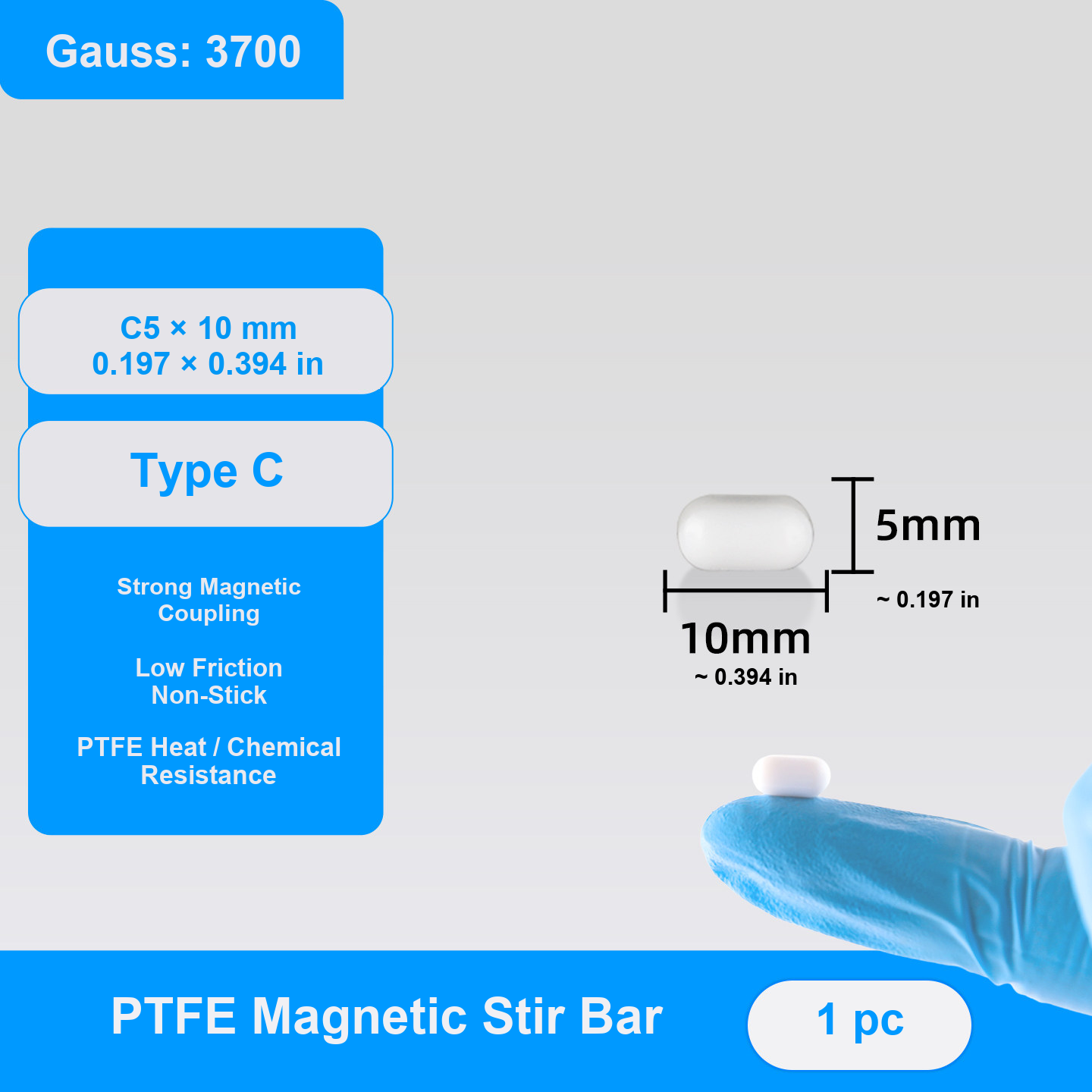 C5x10 mm (0.197x0.394 in) original nominal mm/in photograph