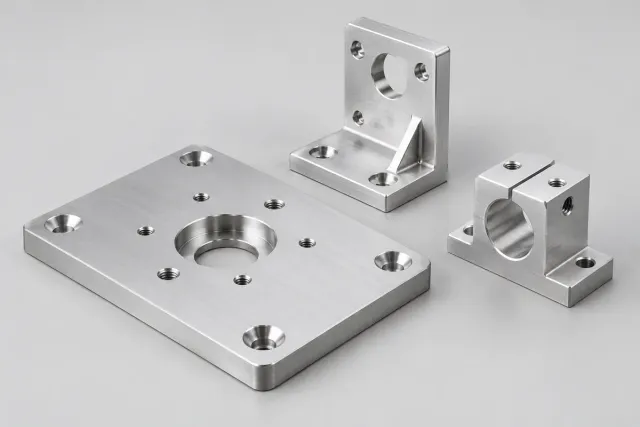 Illustrative cnc-plates-brackets-blocks category render, not a supplied customer part