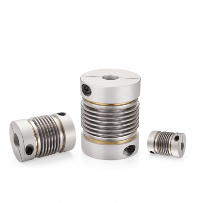 BOLTTE CPB & CPBC Aluminum Bellows Shaft Couplings - 16-65 mm OD