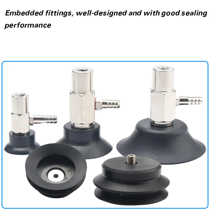 Vacuum suction cup industrial side intake fittings PFYK PAT-06/08/10/15/20/25/30/35/40/50-BOLTTE