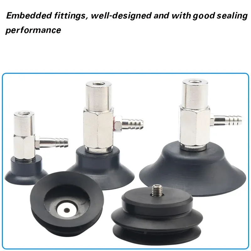 Vacuum suction cup industrial side intake fittings PFYK PAT-06/08/10/15/20/25/30/35/40/50-BOLTTE