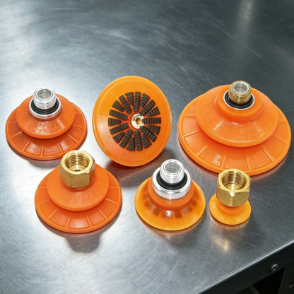 BFF FCF Polyurethane Vacuum Suction Cups with G3/8 Fittings