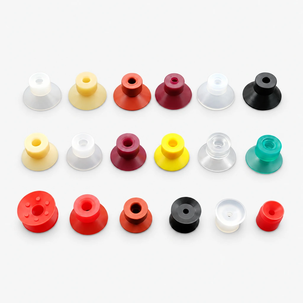 Bookbinding Machine Suction Cups | Silicone, Latex & Polyurethane