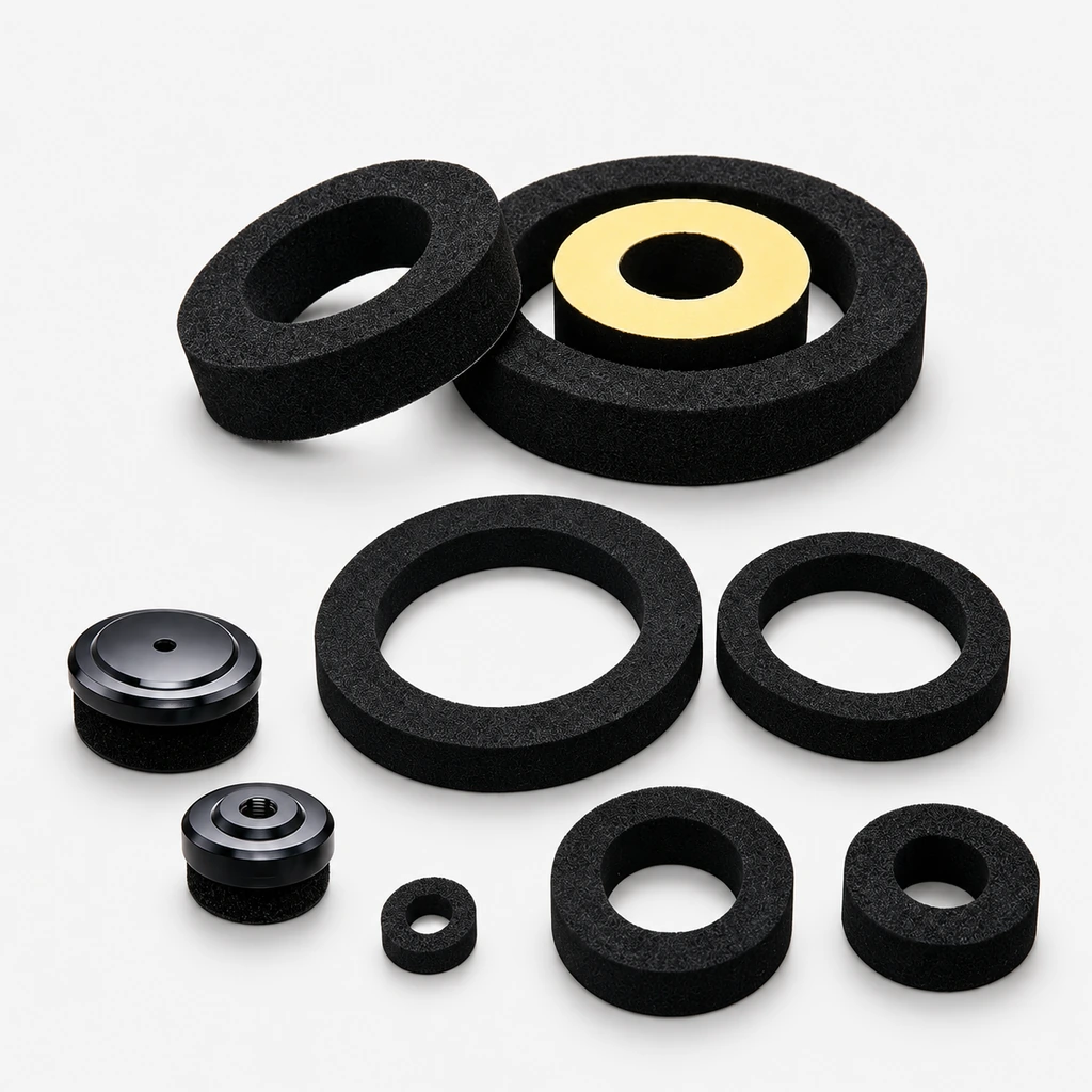 Foam Rings & CLK Vacuum Suction Cup Assemblies