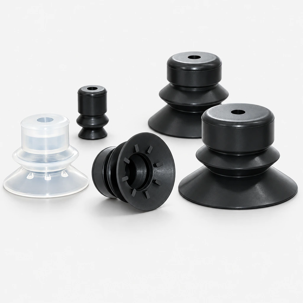 VP Series Bag Opening Vacuum Suction Cups & Fittings
