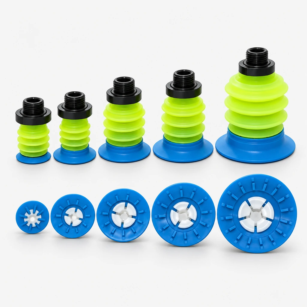 BGI Series Soft Bag Vacuum Suction Cups & Fittings