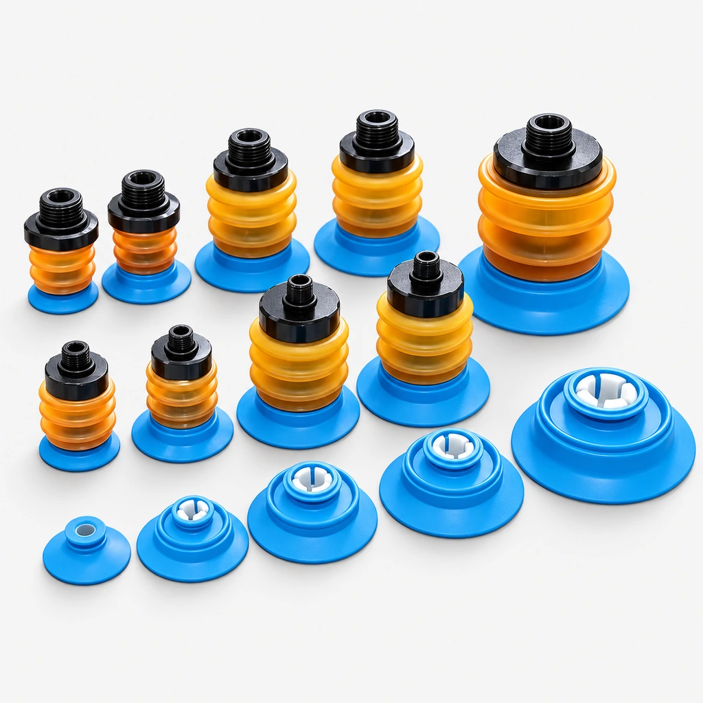 BG Series Soft Bag Vacuum Suction Cups & Fittings