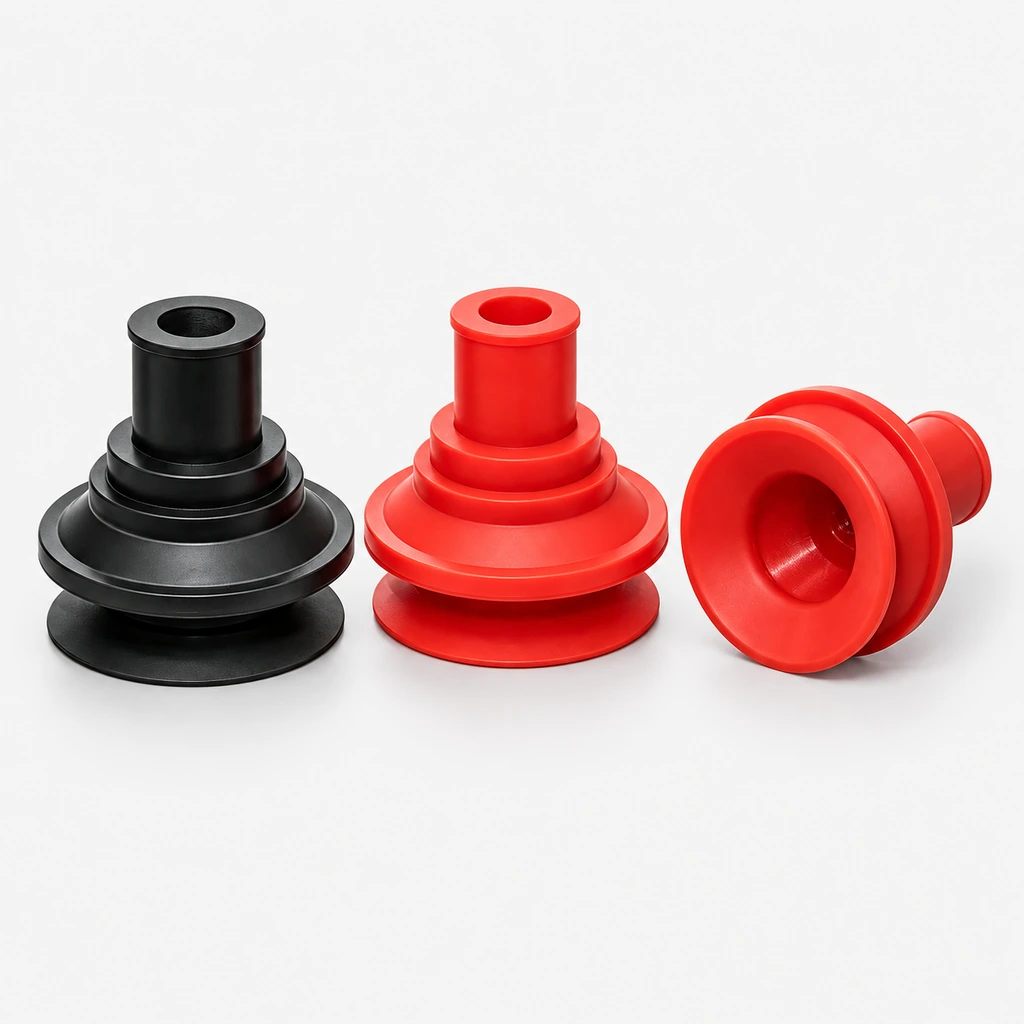 VB30M Silicone and Nitrile Vacuum Suction Cups