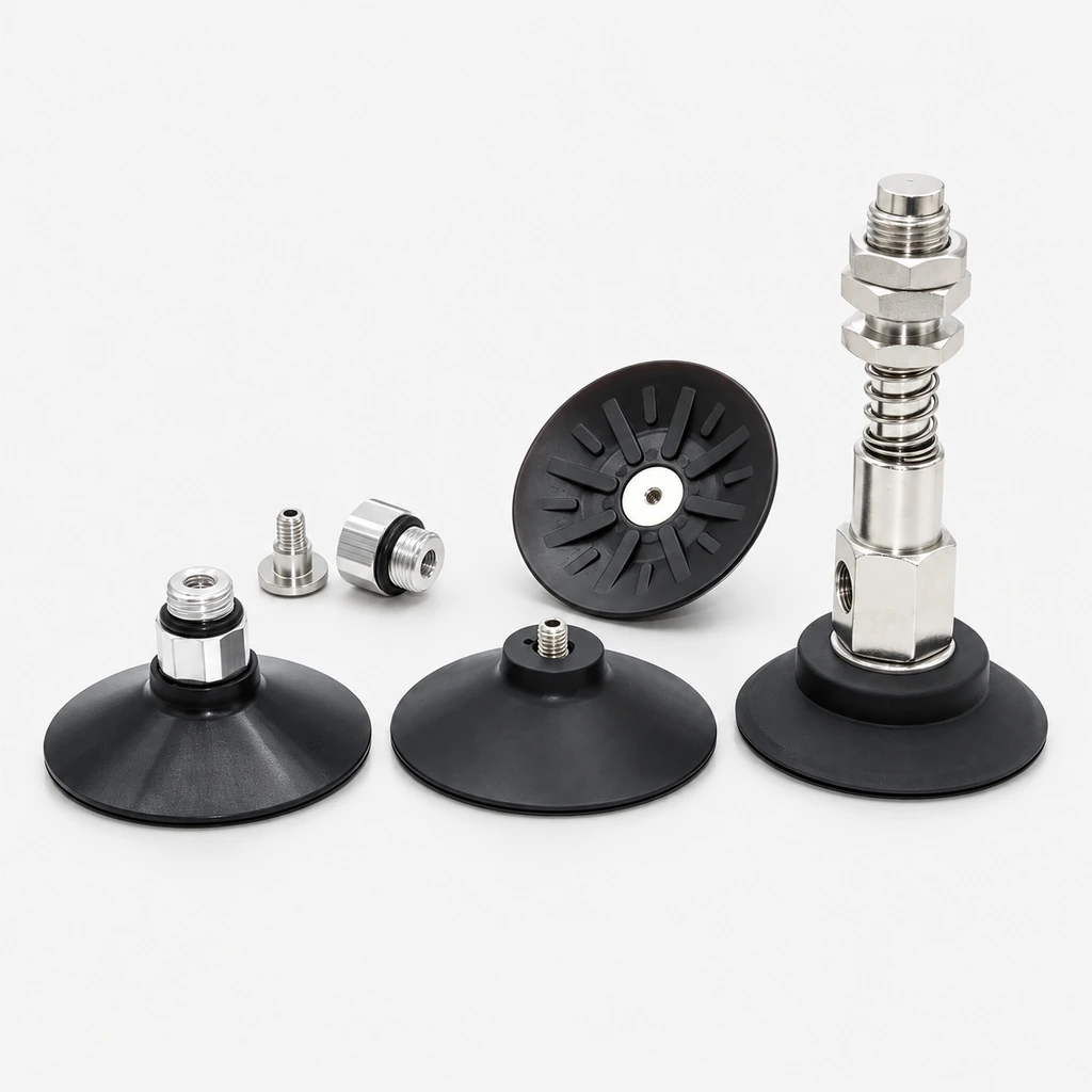 ESS-60 ESV-60GT PF-60 KS-55 Vacuum Suction Cups & Fittings