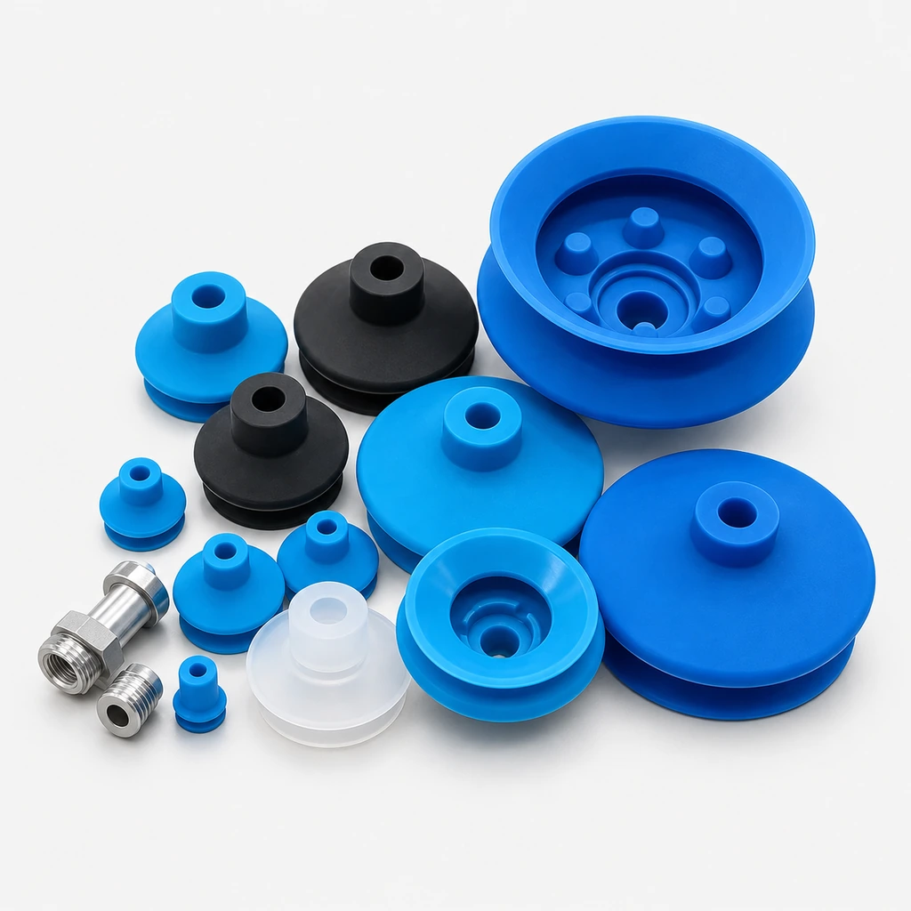 FGA Series Double-Layer Vacuum Suction Cups & Fittings