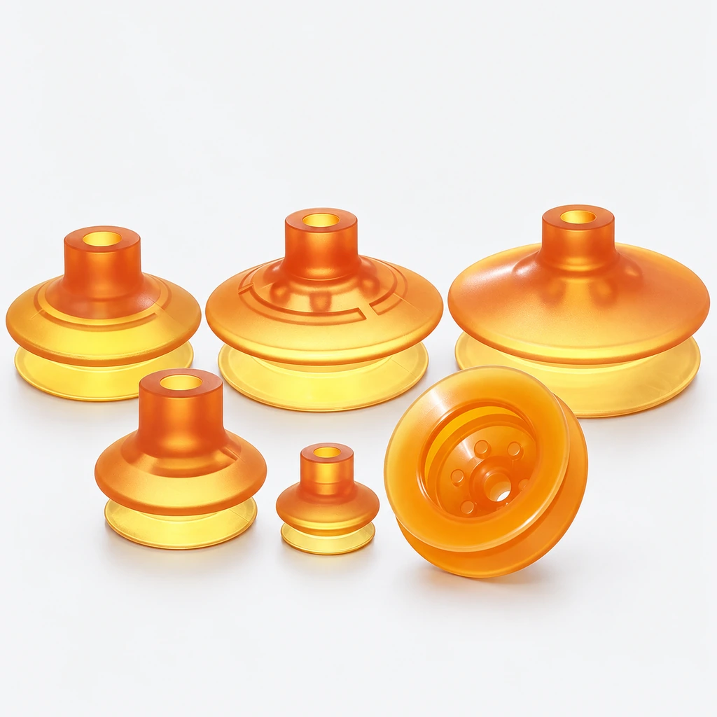 FGA PU Double-Layer Polyurethane Vacuum Suction Cups & Fittings