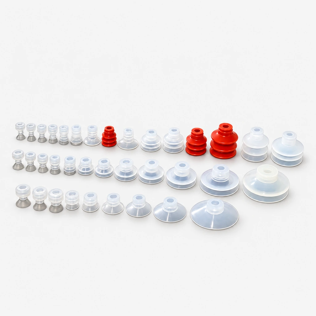SP DP MP Multi-Layer Silicone Vacuum Suction Cups