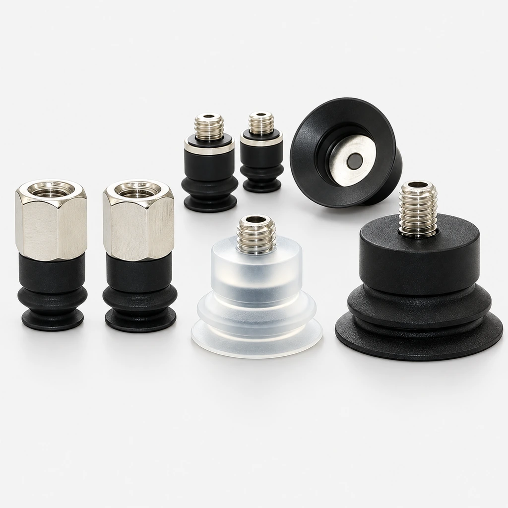 ZP2-TB MB Mini Bellows Vacuum Suction Cups with A3 H5 B5 Fittings