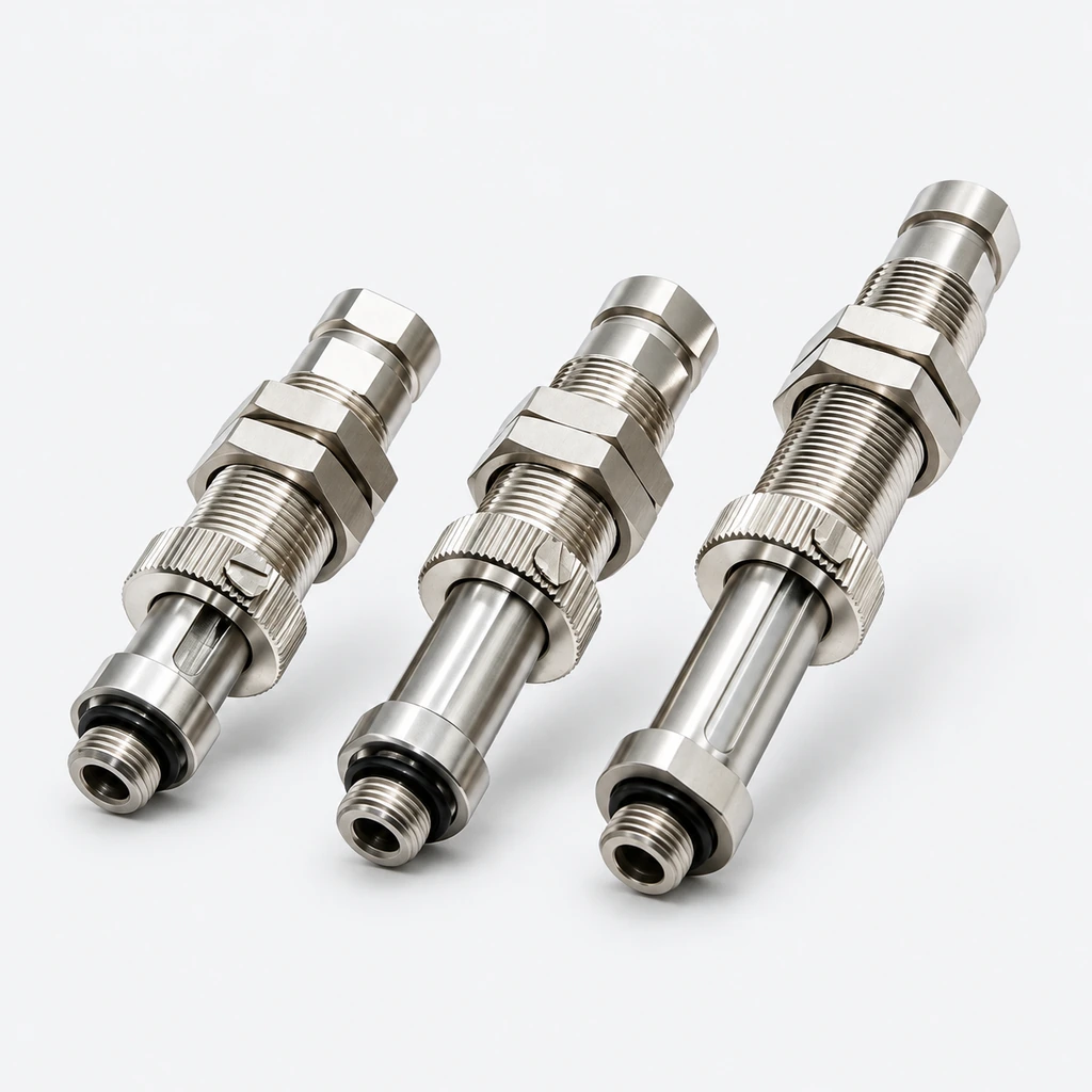 M16 Anti-Rotation Stainless Steel Spring Vacuum Cup Mounting Fittings