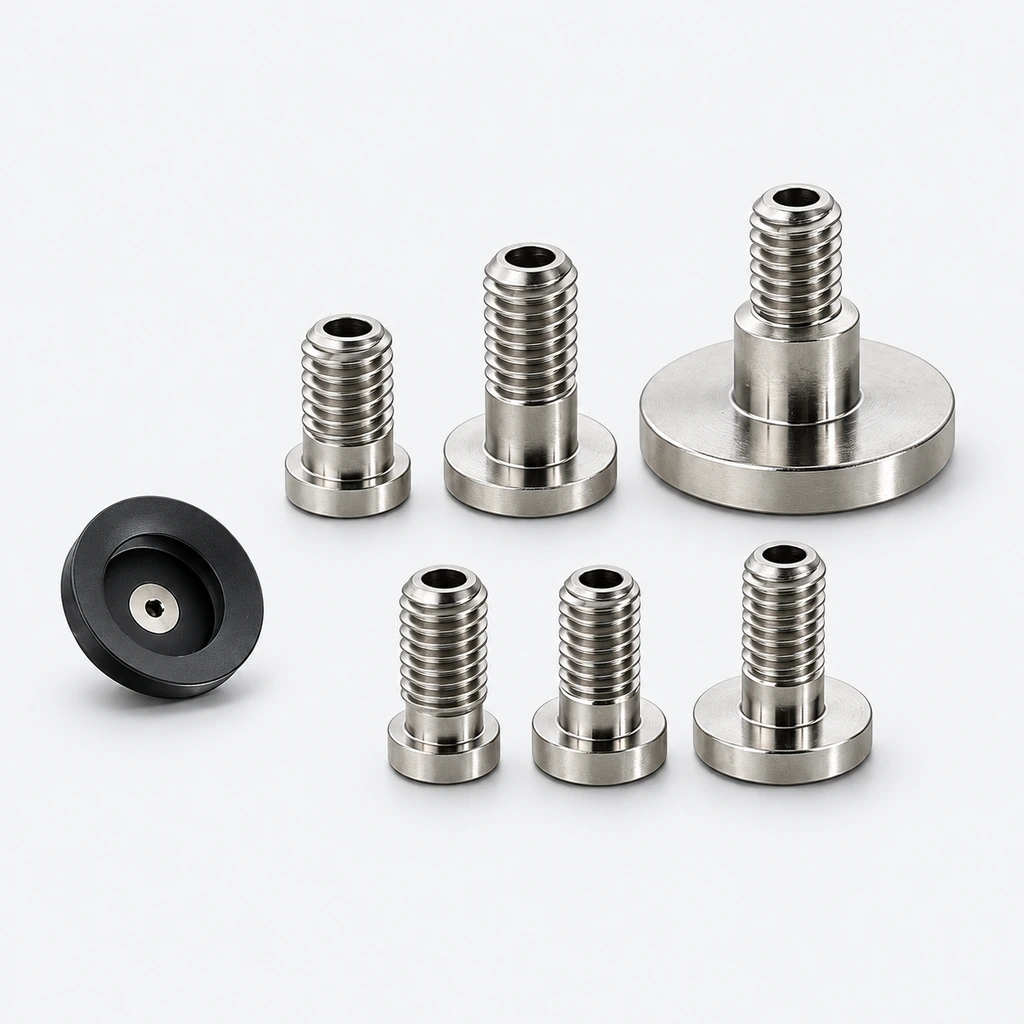 M5/M6 Vacuum Cup Threaded Fittings – Straight, Extended and G1/8 Adapter Types