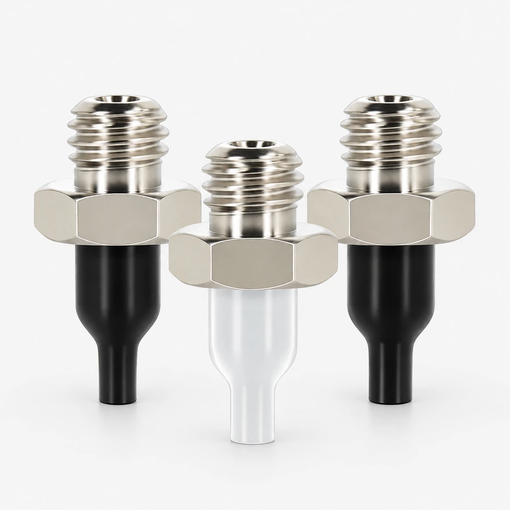 ZP2-AN Vacuum Cups, Threaded Holders & Fittings (5–11 mm)