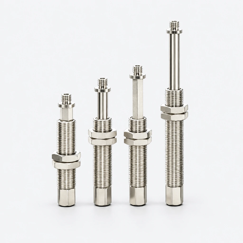 ZPB3J/ZPB3K Vacuum Cup Buffer Mounts & ZPT Accessories (10–50 mm)