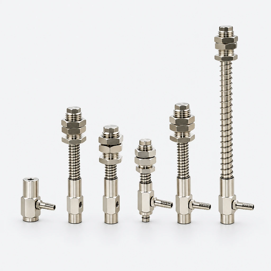 Y Series Side-Entry Vacuum Cup Holders and Buffer Mounts (M11/M14)