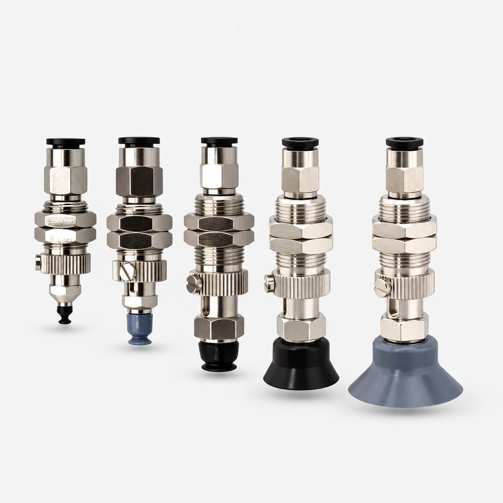 J-WES26, J-WES27 and J-WES28 Miniature Vacuum Cups