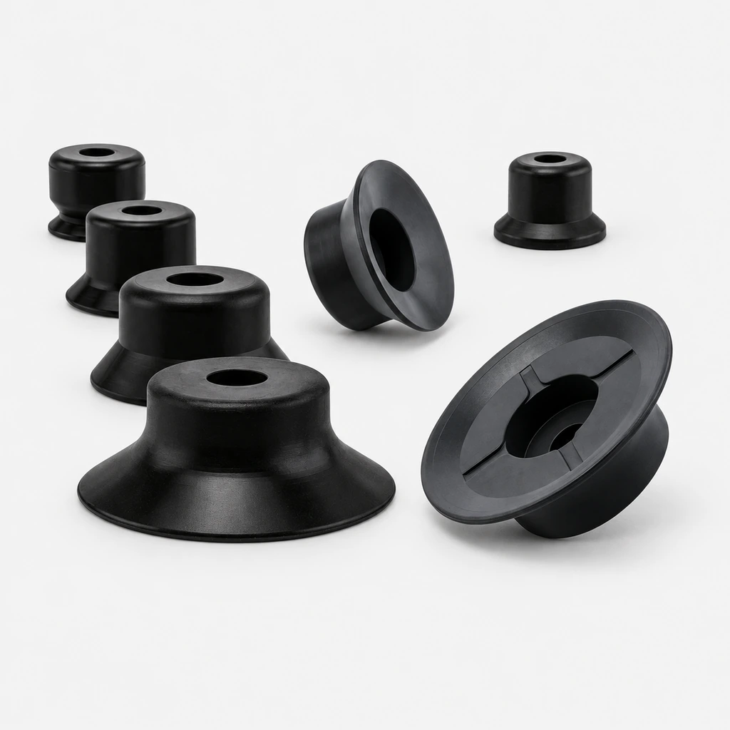 J-WEP06, J-WEP07 and J-WEP08 Miniature Vacuum Cups