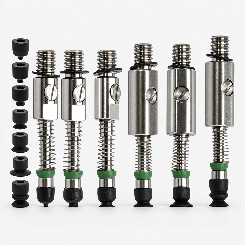 SMT+ and ZP2 Miniature Vacuum Cups for Pick-and-Place