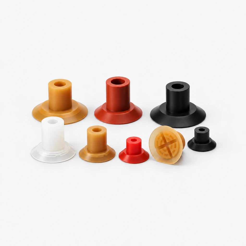 SGP Thin Single-Layer Patterned Vacuum Cups, 15–40 mm